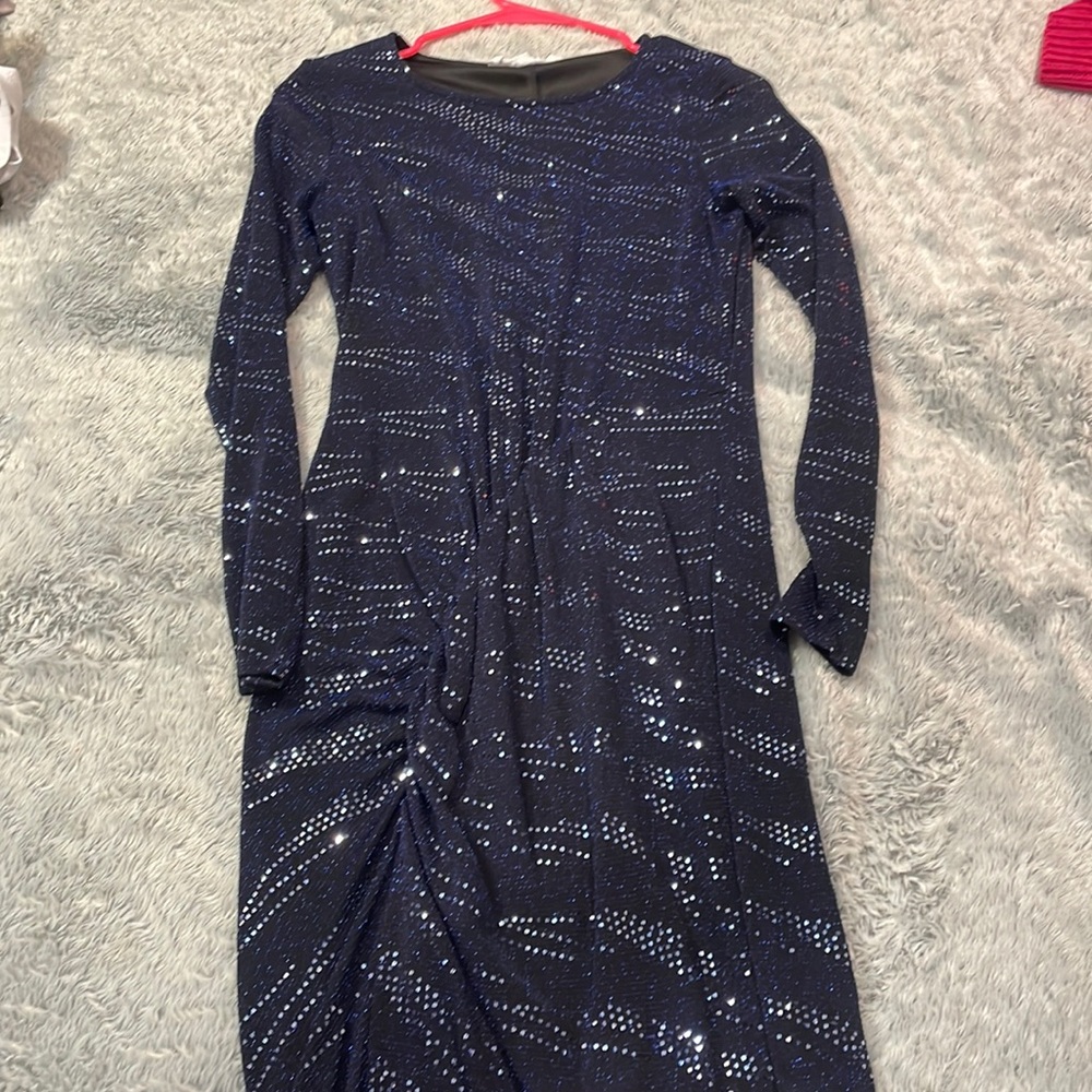 Long sleeve midi dress
